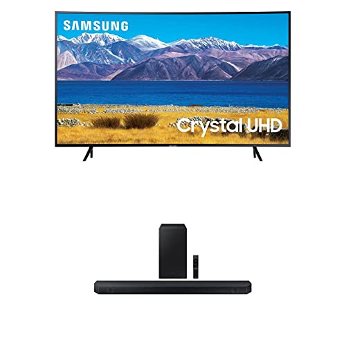 SAMSUNG 55-inch Curved UHD TU-8300 Series - 4K HDR Smart TV with Alexa Built-in