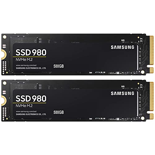 SAMSUNG 980 PCIe 3.0 NVMe SSD 500GB (2-Pack)