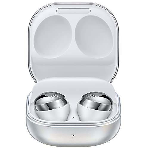 Samsung Galaxy Buds Pro, True Wireless Earbuds w/Active Noise Cancelling (Wireless Charging Case Included), Phantom Silver (International Version)