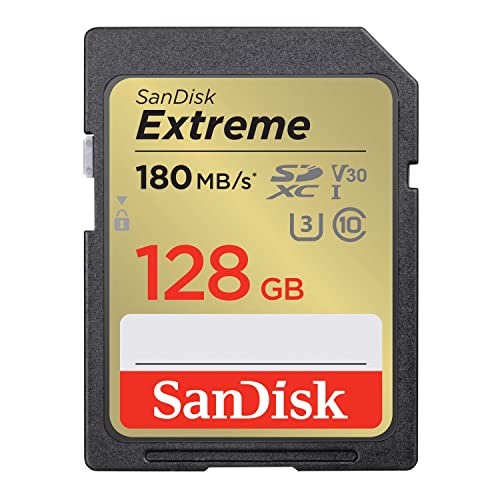 SanDisk 128GB Extreme SDXC UHS-I Memory Card