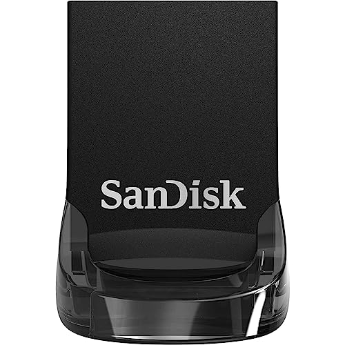 SanDisk 128GB Ultra Fit USB 3.2 Gen 1 Flash Drive - Up to 400MB/s, Plug-and-Stay Design