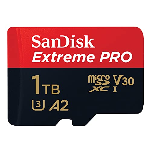 SanDisk 1TB Extreme PRO microSD with Adapter