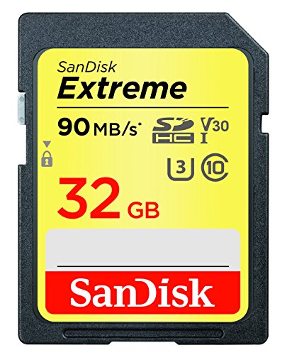 SanDisk 32GB Extreme SDHC UHS-I Memory Card