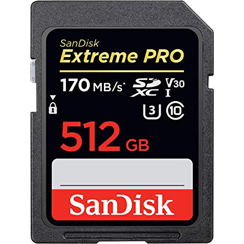 SanDisk 512GB Extreme PRO SDXC UHS-I Card