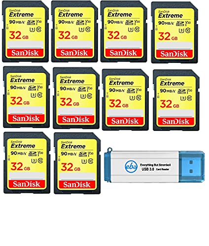 SanDisk Extreme 32GB SD Card Bundle