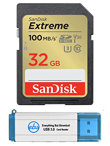SanDisk Extreme 32GB SDHC Card Bundle with Card Reader