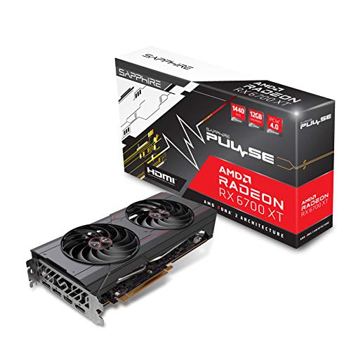 Sapphire 11306-02-20G Pulse AMD Radeon RX 6700 XT Gaming Graphics Card