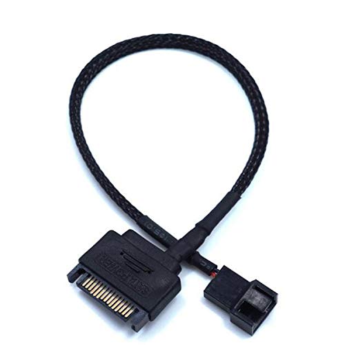 SATA to PC Case Fan Power Adapter Cable