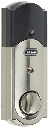 SCHLAGE Z-Wave Connect Camelot Touchscreen Deadbolt with Built-In Alarm