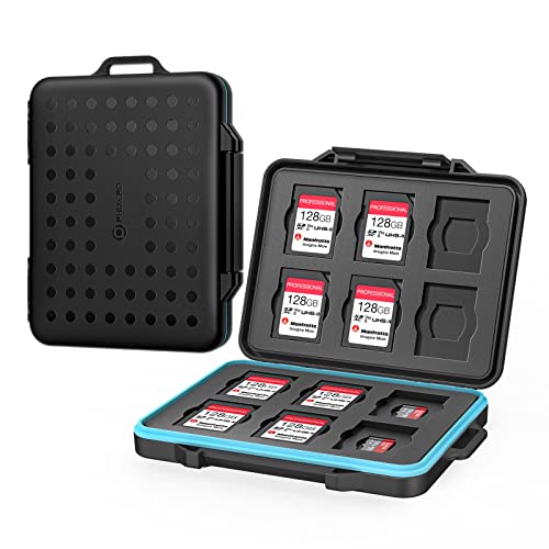 SD Card Case with 24 Slots