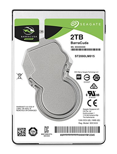 Seagate 2TB BarraCuda SATA Internal Hard Drive