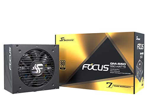 Seasonic Focus GM-550, 550W 80+ Gold