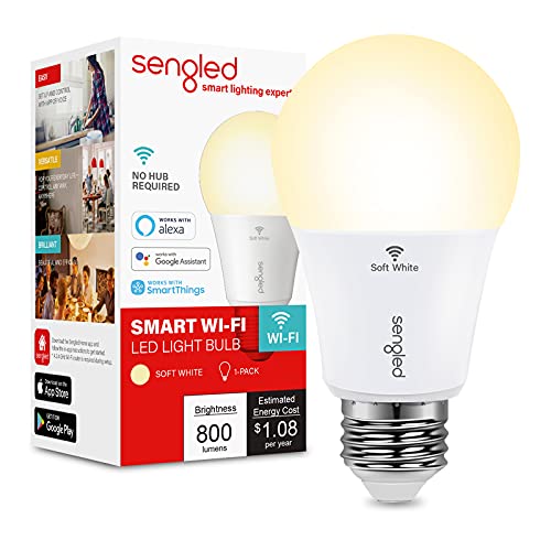 Sengled Alexa Light Bulb - Smart Bulb, No Hub Required