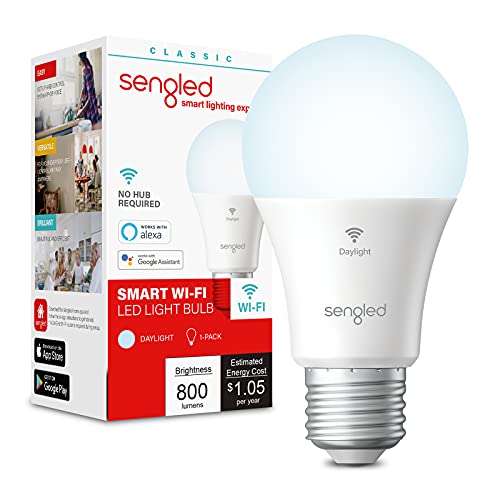 Sengled Smart Bulb - WiFi Light Bulbs, Alexa and Google Assistant Compatible
