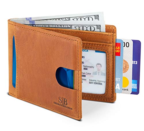SERMAN BRANDS Slim Bifold RFID Blocking Wallet