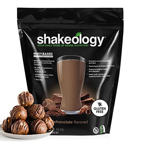 Shakeology Healthy Dessert Powder: Superfood Meal Shake with Whey Protein, Probiotics, Adaptogens, and Vitamins