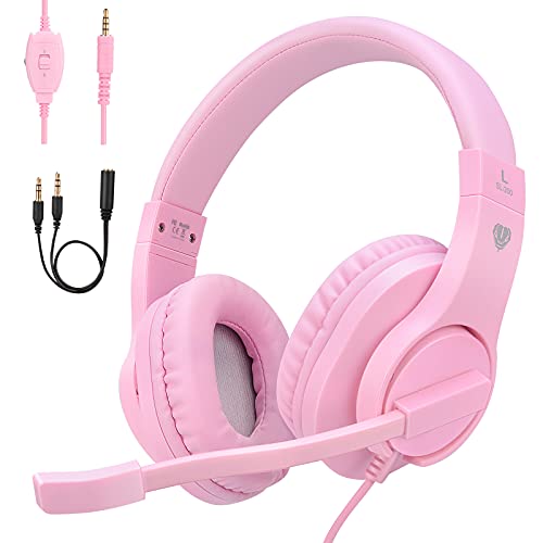 ShinePick Kids Gaming Headphones with Microphone & Volume Control