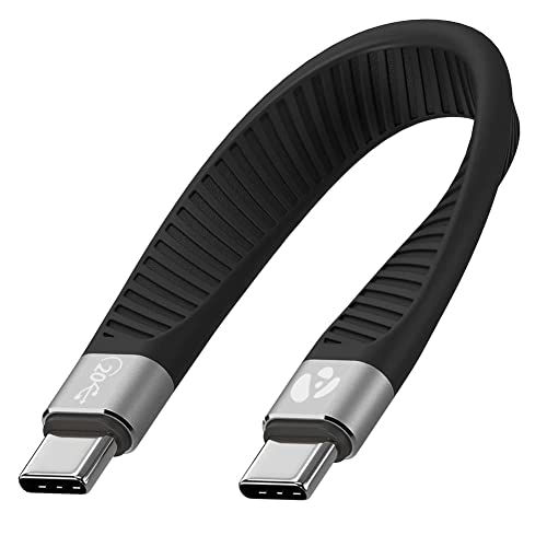 Short USB C to USB C Cable