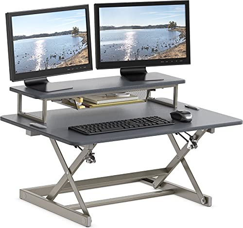 SHW Height Adjustable Standing Desk Converter