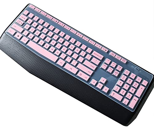 Silicone Keyboard Skin Cover for Logitech MK345 K345 Wireless Combo Keyboard