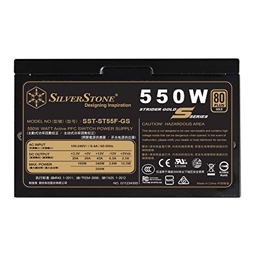 SilverStone Technology 550W Computer Power Supply PSU