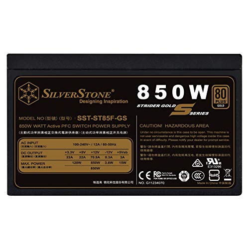 SilverStone Technology 850W PSU Fully Modular