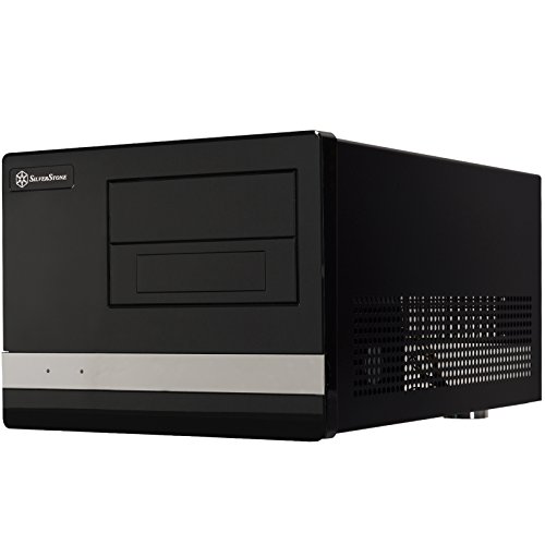 Silverstone Tek Micro-ATX Desktop Computer Case with Two USB3.0 Front Ports Case SG02B-F-3.0-USA