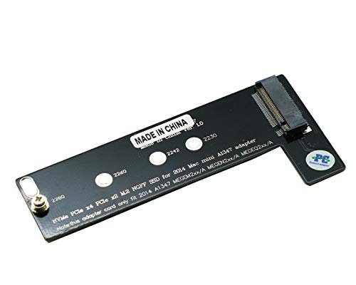 Sintech M.2 NGFF NVMe SSD Card for Upgrade Mac Mini Late 2014 Year A1347 MEG Series