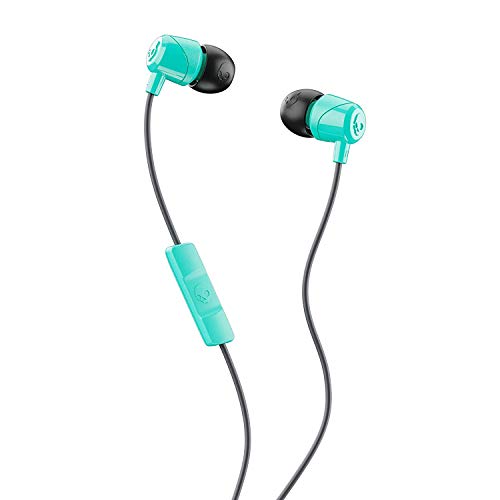 Skullcandy Jib In-Ear Wired Earbuds, Microphone, Works with iPhone Android and Laptops - Miami