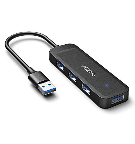 Slim 4-Port USB 3.0 Hub for Mac and Windows