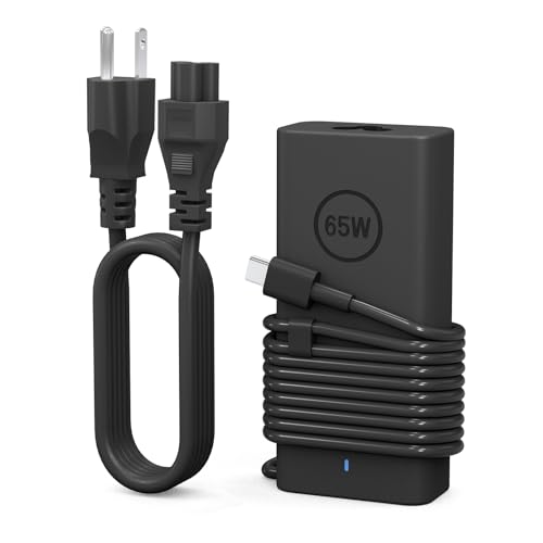 Slim 65W Dell Laptop Charger USB C