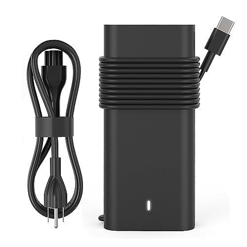Slim 65W USB C Laptop Charger for DELL Latitude, Chromebook, and XPS