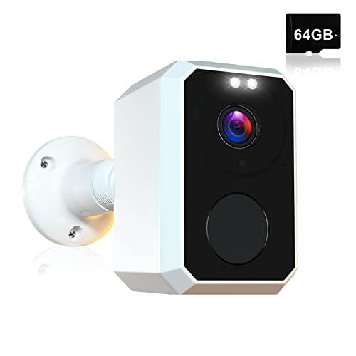 Smart Battery Powered 2k Outdoor Security Camera