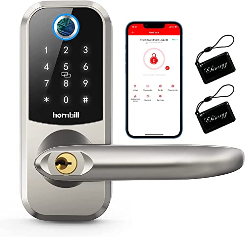 Smart Fingerprint Door Lock with Touchscreen Keypad