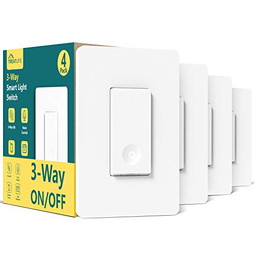 Smart Switch 4 Pack with Alexa and Google Home Compatibility