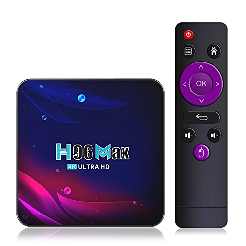 Smart TV Box 4G+64GB H96 Max Android 11.0