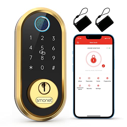 SMONET Bluetooth Keyless Entry Smart Lock