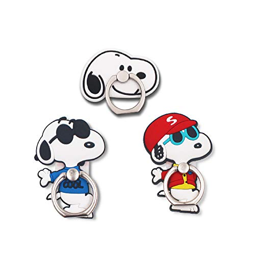 Snoopy Mobile Phone Kickstand Finger Ring and Holder Grip