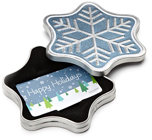 Snowflake Tin Gift Card