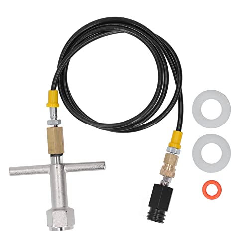 Soda Maker CO2 Adapter Connector with High Pressure Hose