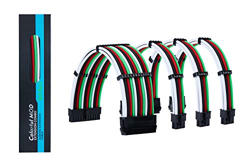 Soft Hard Power Supply Sleeved Cable Kit