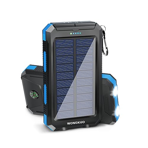 Solar Charger Power Bank - Portable Solar Phone Charger