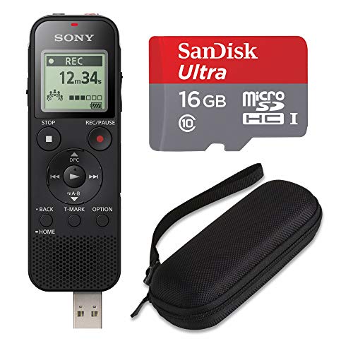 Sony ICD-PX470 Voice Recorder Bundle