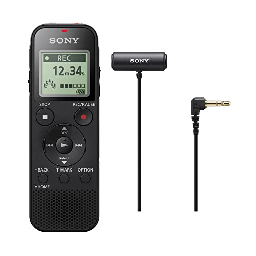 Sony ICD-PX470 Voice Recorder with Microphone Bundle