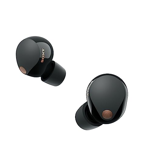 Sony WF-1000XM5: The Best Truly Wireless Bluetooth Noise Canceling Earbuds Headphones with Alexa Built in, Black