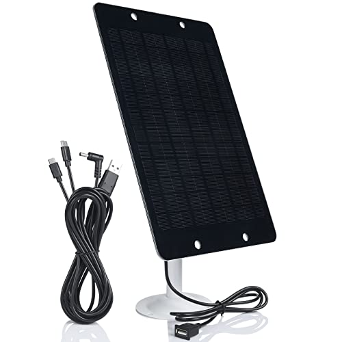 Soshine USB Solar Panel - High Performance Monocrystalline