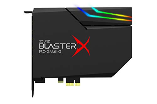 Sound BlasterX AE-5 Plus PCIe Gaming Sound Card with Dolby Digital and DTS