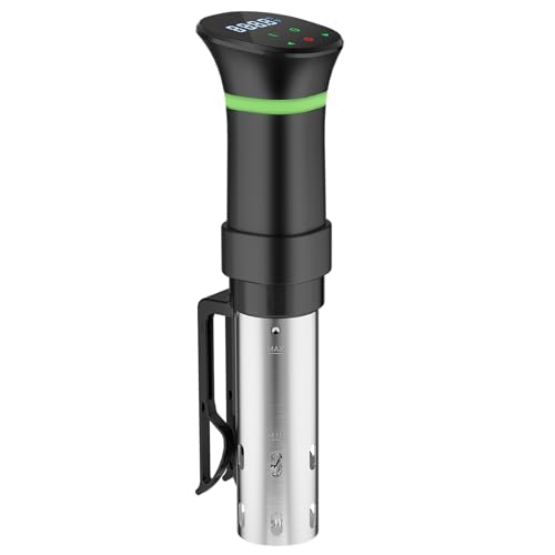 Sous Vide Precision Cooker with Recipe, Temperature and Time Digital Display Control