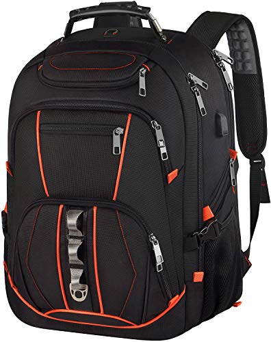 Spacious Travel Laptop Backpack with TSA Approval and Anti-Theft Features