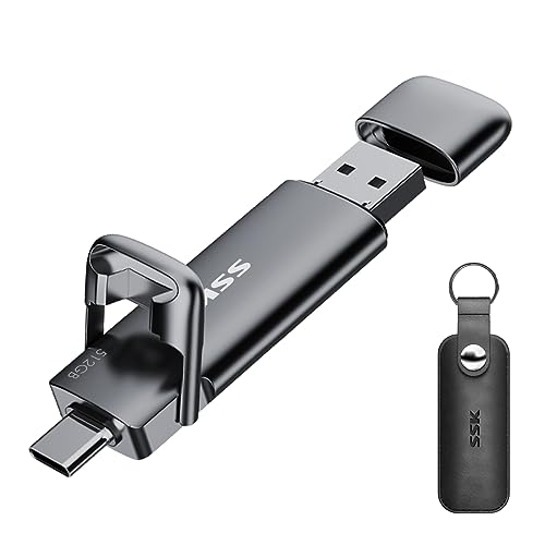 SSK External USB C SSD Flash Drive